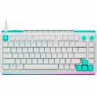 Teclado Gamer Logitech G512 Mec�nico RGB LIGHTSYNC USB Com Fio Layout Ingl�s (US) 920-013926 Branco