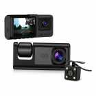 CAMERA P/CARRO XUMI BLACK BOX 3CAM FHD BLACK