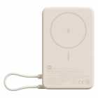 CARREGADOR PORT. XIAOMI MAGNETIC BHR08PBGL BEIGE 10000MAH