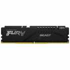 Mem�ria RAM Kingston FURY Beast 16GB (1x16GB) DDR5 6000MHz CL36 AMD EXPO KF560C36BBE2-16 Preto