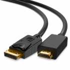 CABO DISPLAYPORT P/ HDMI 1.8MTS PRETO