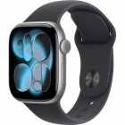 Smartwatch Apple Watch Series 11 GPS 42mm Caixa Alum�nio 64GB M/L A3331 MEQX4LW/A Cinza Espacial Pulseira Esportiva Preta