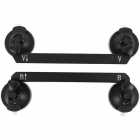 SUPORTE P/ STARLINK MINI BRACO VENTOSA BLACK