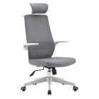 CADEIRA DE ESCRITORIO SIHOO M76A-101 ERGONOMICA  CINZA