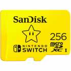 CARTAO MICRO SD 256GB SANDISK NINTENDO 100/90MBS SDSQXAO-256G-GN CZN SUPER MARIO