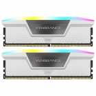 MEM DDR5 32GB 2X16GB 6000 CORSAIR VENGEANCE RGB WHITE CMH32GX5M2D6000Z38W