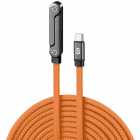 CABO SMARTFY FCC08O USB-C/USB-C COM SUPORTE 240W 240W ORANGE 1.5