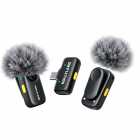 HOLLYLAND MICROFONE LARK A2 MINI DUO WIRELESS GRAY SP. GRAY USB-C