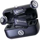 Microfone Sem Fio Hollyland LARK M3 Combo USB-C 2RX + 2TX Float Cancelamento de Ru�do por IA Space Gray