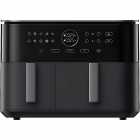 FRITADEIRA ELET. AIR FRYER XIAOMI DOUBLE ZONE 10L BHR081UUS BLACK 110V MAF-D1001