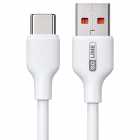 CABO USB GOLINE GL-CA100C100F-W USB-C/USB-A 1M WHITE