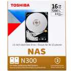 HD 16TB TOSHIBA N300 NAS HDWG81GXZSTA 7200RPM 3.5