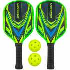Kit Pickleball Iveinixun PK08032 T�lia 2 Raquetes 2 Bolas Case Verde