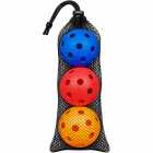 Kit 3 Bolas de Pickleball Iveinixun PK-131 Indoor 3 Cores