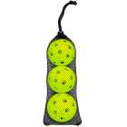 Kit 3 Bolas de Pickleball Iveinixun PK-132 Indoor Amarelo