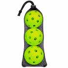 Kit 3 Bolas de Pickleball Iveinixun PK-132 Indoor Amarelo