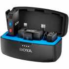 MICROFONO BOYA KIT BOYAMIC WIRELESS (2TX+1RX)USB- LIGHTING/CAMER