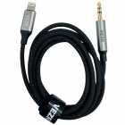 ADAPTADOR AUX VEZR VZ-012 P2/LIGHTNING 3.5MM GRAY