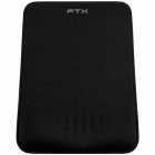 MOUSEPAD FTX FTXMP35-BK C/APOYO GEL PRETO 20X27*G 137078