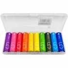 PILHA XIAOMI AA ALKALINE LR6 RAINBOW BHR5393GL 10 UNIDADES 1.5V