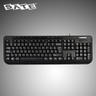 TECLADO SATE AK-833 PORTUGUES MULTIMEDIA BLACK