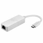 ADAPTADOR USB-C P/RJ45 D-LINK DUB-130 10/100 GRAY 2000MBPS GIGABI