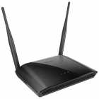 Roteador D-Link DIR-615 N300 Wi-Fi 2.4GHz 300Mbps 4 Portas LAN + 1 WAN 10/100Mbps Preto