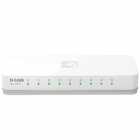 Switch D-Link DES-1008C 8 Portas Fast Ethernet 10/100Mbps Bivolt Branco