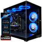 PC UP GAMER I7 4A/16GB/256 M.2/GTX1050TI/500W RGB AQUARIO
