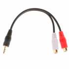 CABO DE AUDIO / 2RCA AUDIO HEMBRA