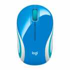 MOUSE LOGITECH M187 WIRELESS AZUL/TEAL/BRANCO