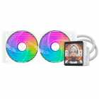COOLER WATER DARKFLASH DV240S MAX ARGB BRANCO *G