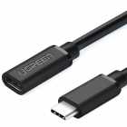 CABO USB-C EXTENSOR UGREEN MACHO-HEMBRA ED008 BLK 40574 50CM