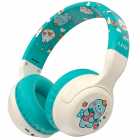 FONE BT LUO LU-944 WIRELESS KIDS BT AZUL *G C/DISENHO