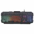 TECLADO SATE AK-837 PORTUGUES RGB MULTIMEDIA