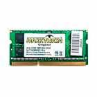 Mem�ria para Notebook Markvision, DDR3L 4GB (1x4GB), 1600MHz, SO-DIMM, MVD34096MSD-A6, Verde