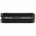 SSD Corsair MP600 Force Series, Gen4, 500GB, M.2 NVMe, c/Dissipador, CSSD-F500GBMP600R2