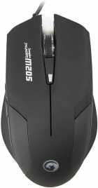 MOUSE MARVO SCORPION M205BK USB 2400DPI PRETO