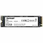 SSD Patriot P300, 512GB, M.2 NVMe, Leitura 1700MB/s, Gravao 1200MB/s, P300P512GM28