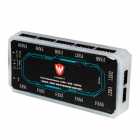 Cooler Controlador Sate ACB-4, ARGB, 5V,  ARGB 3-pinos, con controle