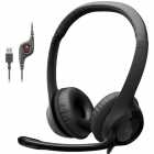Fone de Ouvido Logitech H390 ClearChat Comfort USB Microfone Cancelamento de Ru�do 981-000014 Preto