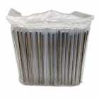 F. TUBETE EMENDA DE FUSAO 06CM SLEEVE FIBRA 100PC