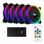 COOLER FAN AIGO DARKFLASH DR12 PRO KIT 5IN1 RGB