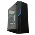 GABINETE SATE K883 GAMER 1FAN PRETO RGB ATX