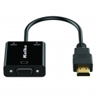 ADAPTADOR HDMI P/ VGA KOLKE KCA-429 CON AUDIO