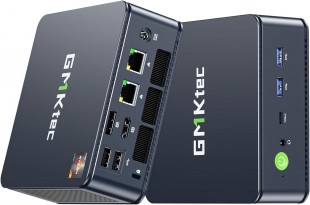 ミニPC GMKtec M5 AMD R7-5700U Mini PC 8C 16trd MINI PC GMKTEC NUCBOX M5 AMD R7-5700U/16GB/512/W11 no Paraguai